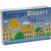 Baldrian-Dispert Tag zur Beruhigung
