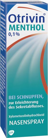 Otrivin Menthol 0,1% - Nasenspray