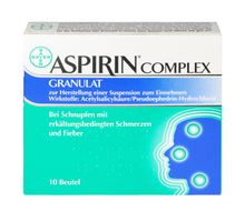 Aspirin Complex 500 mg/30 mg - Granulat zur Herstellung einer Suspension zum Einnehmen