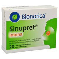 Sinupret intens, überzogene Tablette