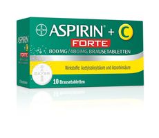 Aspirin + C forte 800 mg/480 mg Brausetabletten