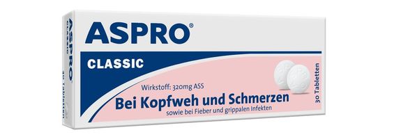 Aspro Classic 320 mg ASS - Tabletten