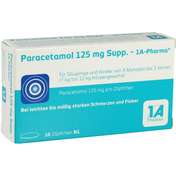 Paracetamol 125 Supp. - 1 A Pharma