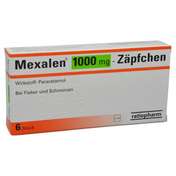 Mexaratio 1000 mg - Zäpfchen