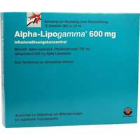 Alpha-Lipogamma 600mg Infusionslösungskonzentrat