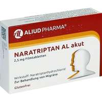 Naratriptan AL akut 2,5 mg Filmtabletten