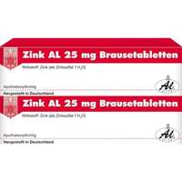 Zink AL 25 mg Brausetabletten