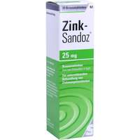 Zink-Sandoz 10mg Filmtabletten