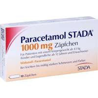 Paracetamol STADA 1000mg Zäpfchen