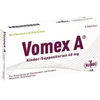 Vomex A Kinder-Suppositorien 40 mg