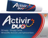 Activir Duo 50 mg/g + 10 mg/g Creme