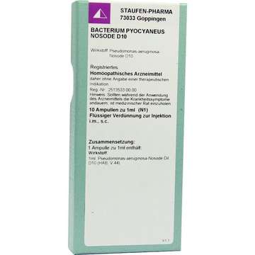 BACTERIUM MORGAN NOSODE D10