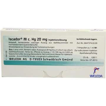 Iscador U c. Hg 20 mg