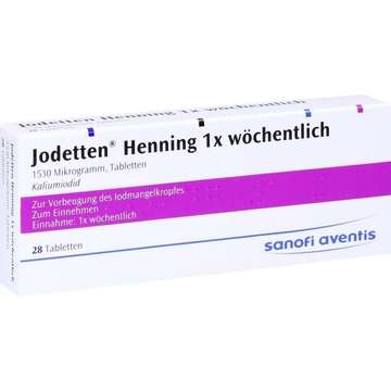 Jodetten Henning 1 x wöchentlich