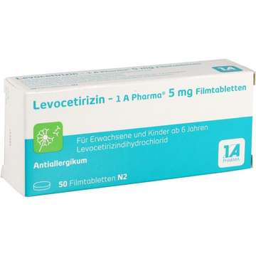 Levocetirizin Krka 5 mg Filmtabletten