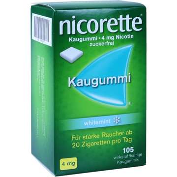 Nicorette Kaugummi 4 mg whitemint