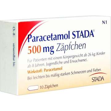 Paracetamol STADA 500mg Zäpfchen