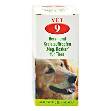 Herz- und Kreislauftropfen "Mag. Doskar" für Tiere