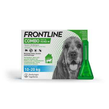 Frontline Combo 134,00 mg/120,60 mg Spot on Lösung zum Auftropfen für Hunde M