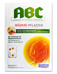 ABC Lokale Schmerz-Therapie Wärme-Pflaster Capsicum 11 mg wirkstoffhaltiges Pflaster