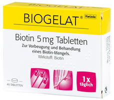 Biogelat Biotin 5mg Tabletten