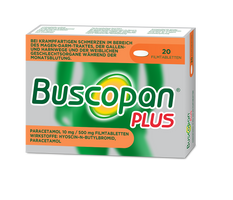 Buscopan plus Paracetamol 10 mg/ 500 mg Filmtabletten