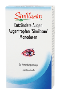 Entzündete Augen Augentropfen "Similasan" Monodosen