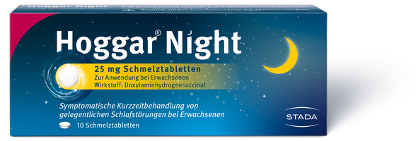 Hoggar Night 25 mg Schmelztabletten