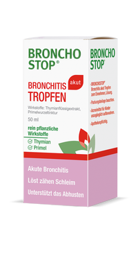 BRONCHOSTOP Bronchitis akut Tropfen zum Einnehmen, Lösung
