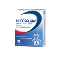 Mucosolvan 1x täglich 75 mg - Retardkapseln