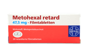Metohexal retard 47,5 mg - Filmtabletten