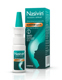 Nasivin sanft 0,025 % - Spray für Kinder