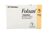 Folsan 5 mg - Tabletten