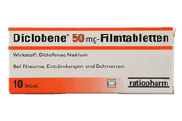 Diclobene 50 mg - Filmtabletten
