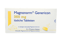 Magnonorm Genericon 365 mg lösliche Tabletten