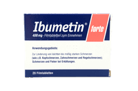 Ibumetin forte 400 mg - Filmtabletten