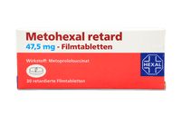 Metohexal retard 47,5 mg - Filmtabletten