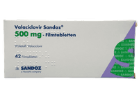 Valaciclovir Sandoz 500 mg - Filmtabletten