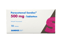 Paracetamol Sandoz 500 mg - Tabletten