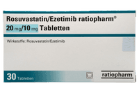 Rosuvastatin/Ezetimib ratiopharm 20 mg/10 mg Tabletten