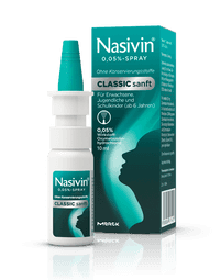 Nasivin Classic sanft  0,05 % - Spray