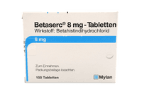 Betaserc 8 mg - Tabletten