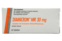 Diamicron MR 30 mg Tabletten mit veränderter Wirkstofffreisetzung