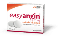 easyangin Mentholgeschmack 5mg/1mg Lutschtabletten