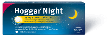 Hoggar Night 25 mg Schmelztabletten