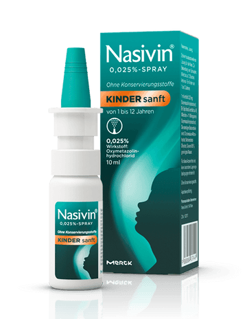 Nasivin Kinder sanft 0,025 % - Spray
