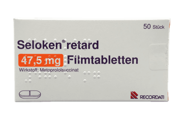 Seloken retard 47,5 mg - Filmtabletten