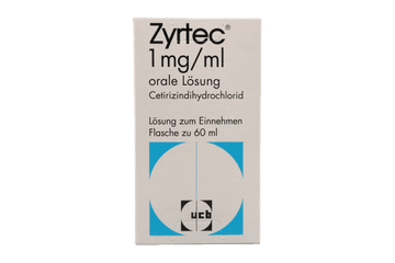 Zyrtec 1 mg/ml - orale Lösung