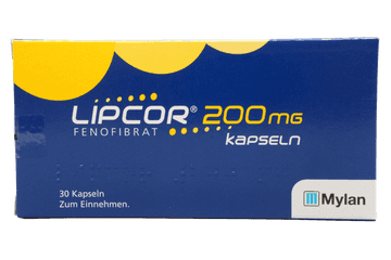 Lipcor 200 mg - Kapseln