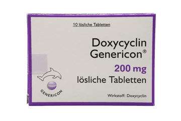 Doxycyclin Genericon 200 mg lösliche Tabletten
